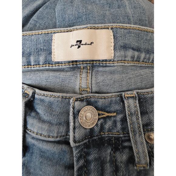 New 7 for All Mankind Size 24 Roxanne Ankle Bailey Current - Picture 7 of 10